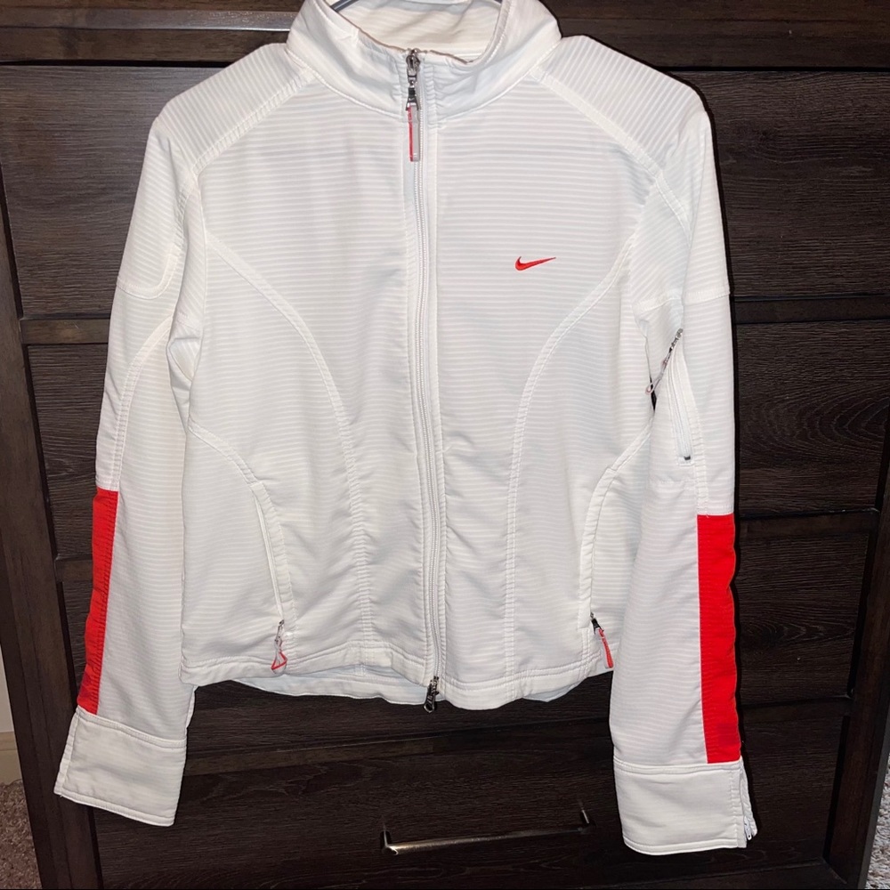 Women’s White Nike jacket
